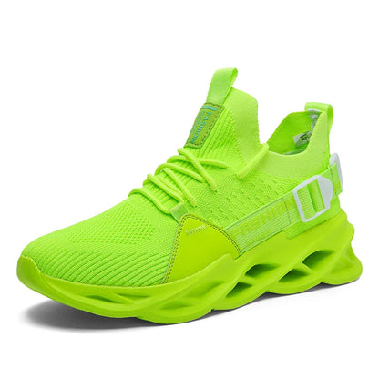 Tênis Masculino de Malha Respirável Casual Sapatos Masculinos Unissex Leve Macio Sola Grossa Buraco Sapatos de Casal Tênis Atlético Sapatos Femininos