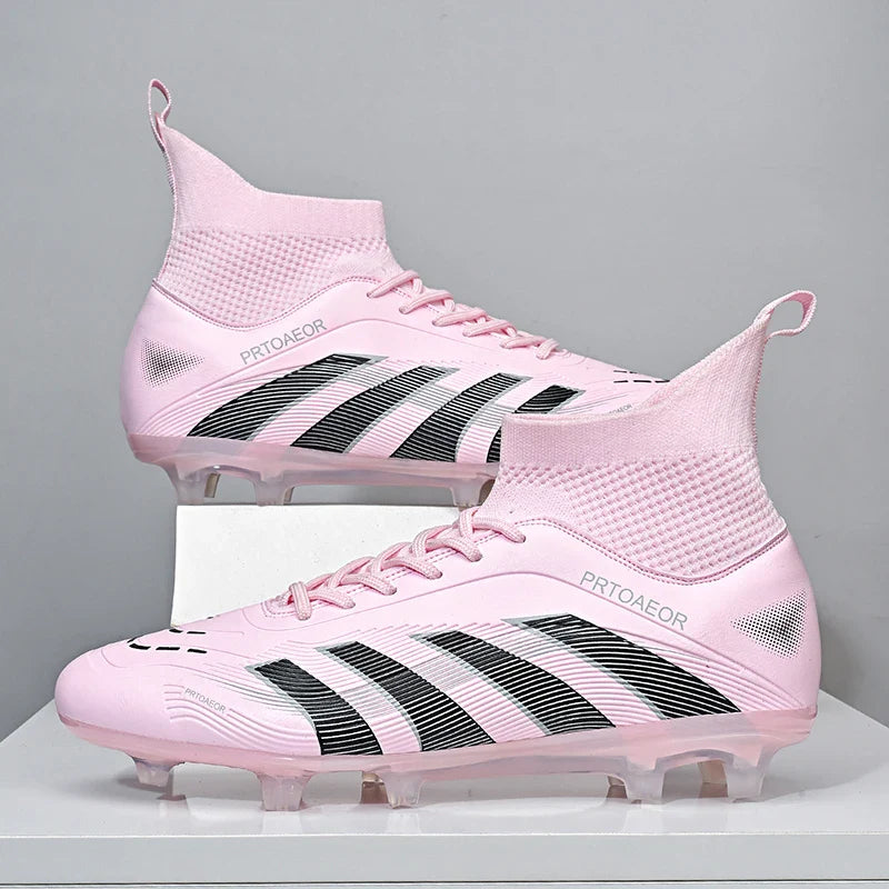 New Men Match Professional Football Boots Non-Slip TF/FG Soccer Shoes Boys Sneakers Comfortable Ankle Sports Shoes Unisex