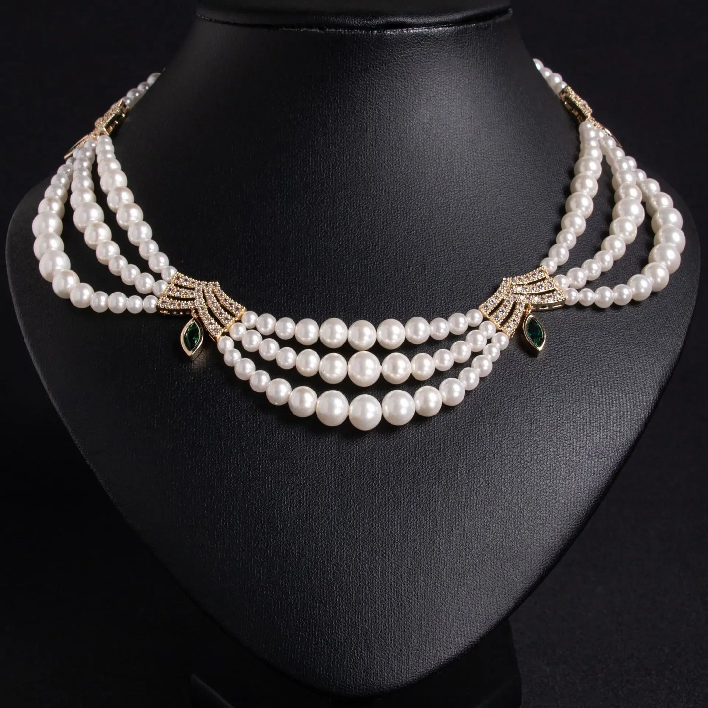 Pop Hot Stereo Jewelry Oil Painting Necklace Earrings Premium Multi-Color 2-Piece Wedding Travel Women's Holiday Gift M-1000