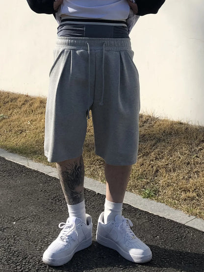 Men's Gym Fitness Loose Shorts Casual Street Hip Hop Workout Bodybuilding