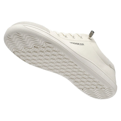 Unisex Barefoot Wide Toe Shoes Women Men Artificial Leather Minimalist Sneakers Adjustable Slip On Walking Shoes