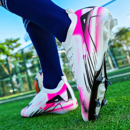 Men Football Field Boots Professional Society Cleats Original Youth Soccer Shoes Grass Training Kids Non Slip Football Shoes