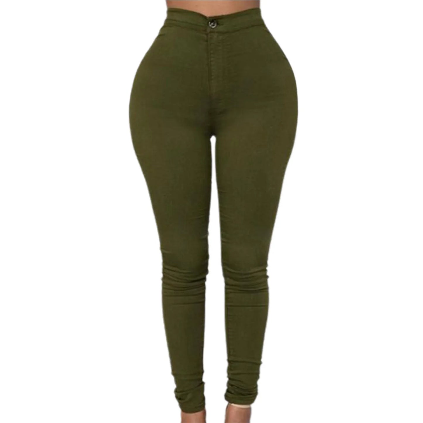 High Waist Women's Skinny Fit Denim Jeans
