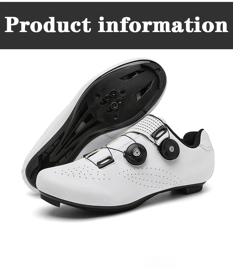 New Cycling Sports Shoes Men MTB Pedal Bicycle Shoes Women Lightweight Road Self-Locking SPD Racing Shoes Unisex Cycling Shoes