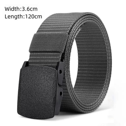 Men's Belt Outdoor Hunting Tactics Belt Multi functional Buckle Nylon Belt High Quality Marine Corps Canvas Belt