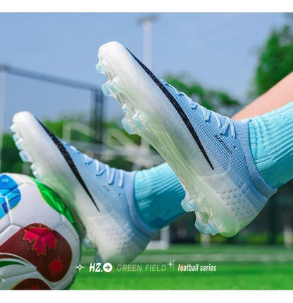 New Men Football Boots Futsal Cleats Unisex Soccer Shoes Hot Sale High-quality Professional Women Ultralight TF/FG Sneakers