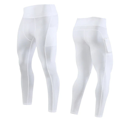 Gym Mens Fitness Running Sport Pants Athletics Tight Leggings Joggings Skinny Yoga Compression Trousers Sweatpants Dry Fit