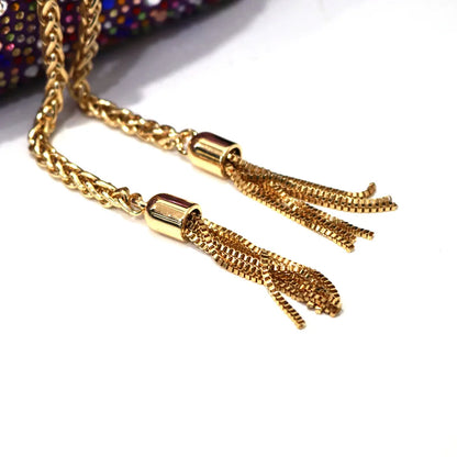 Pointed Shoes Bag Soft Handle Bag Anklet Design Medium Heel Ladies Shoes Suitable for Wedding Party