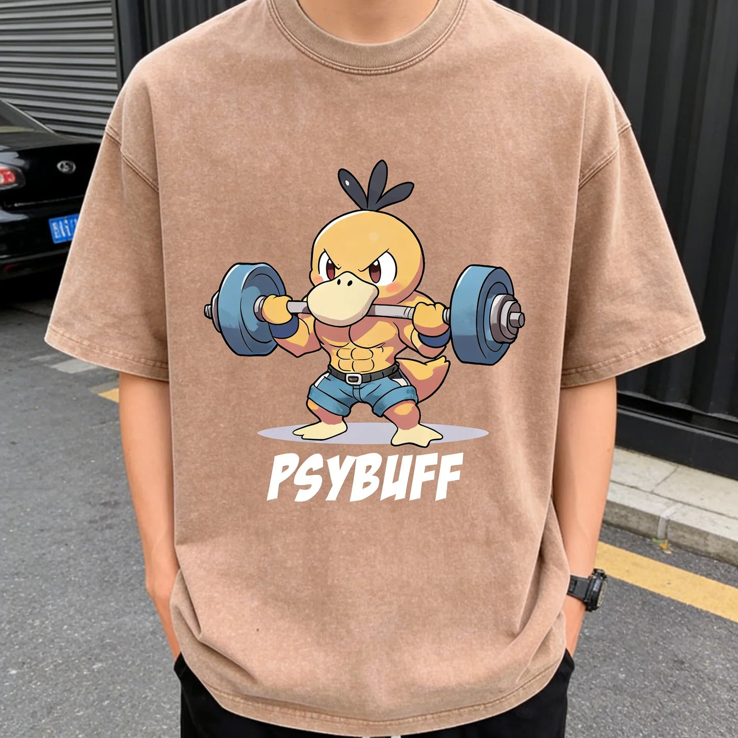 Vintage Washed Graphic T-Shirt Man Women Y2k Harajuku Gym Tee Short Sleeve Tee Casual Top Summer 2026 Unisex