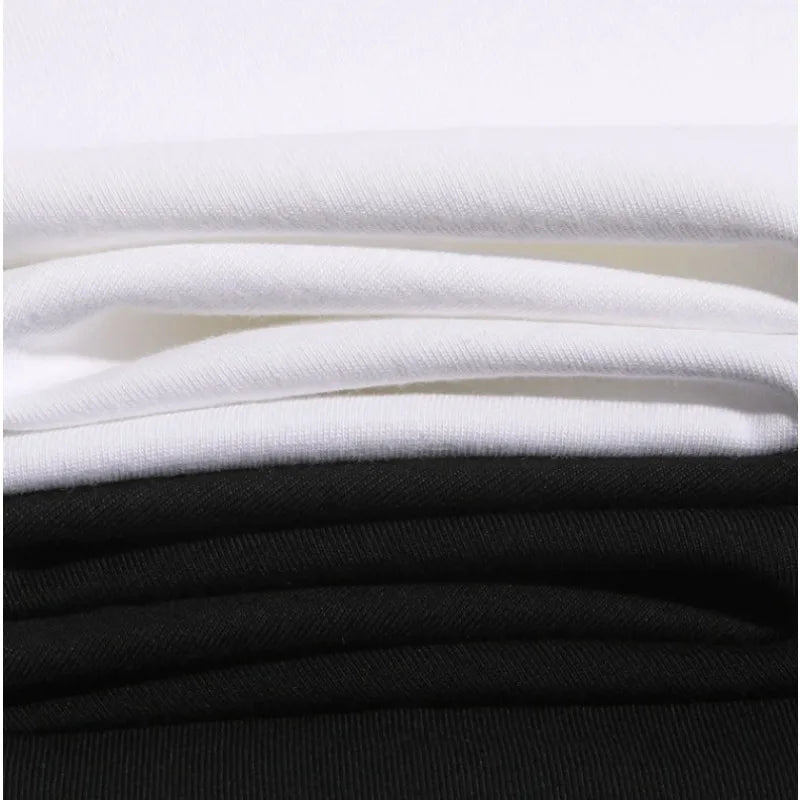 Avengers: Doomsday Letter Printed T-shirt Summer New Men's and Women's American Trend Loose Casual Short Sleeved Top