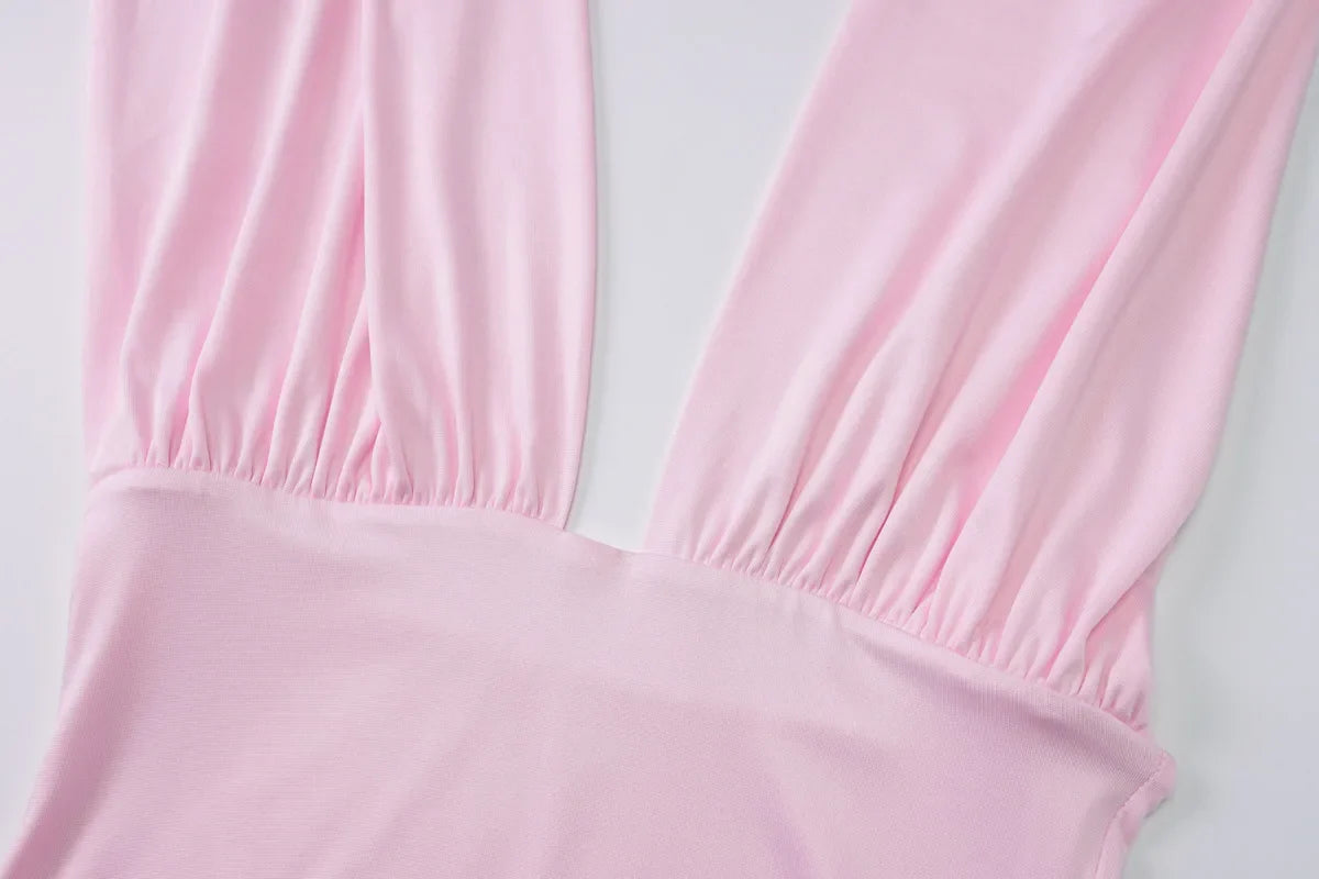 Halter Neck Backless Sexy Vest Women's Summer Slim Strappy Fashion Elasticity V-Neck Vest Solid Vacation Party Female Top 2026