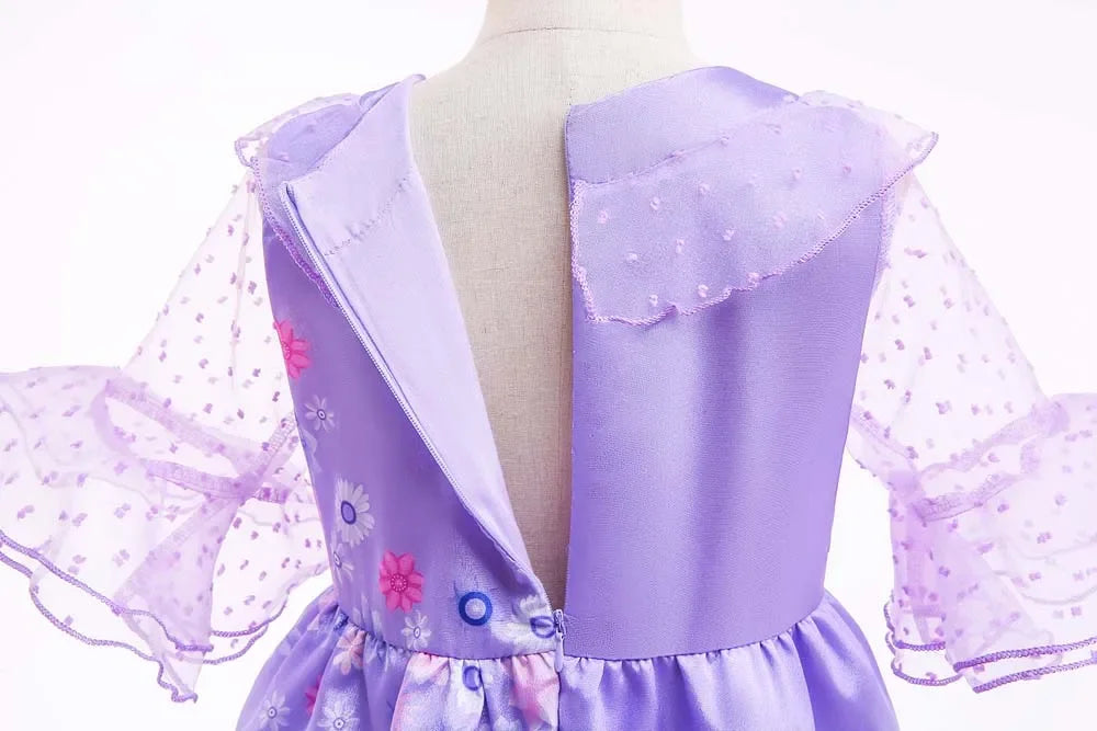 Isabella Charm Dress Girl Princess Dress Fantasy Party Kid Clothes Halloween Christmas Birthday Party Outfits