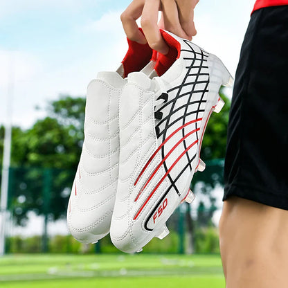 8552 High Quality Mens Soccer Shoes Training Non-Slip Turf Soccer Cleats TF/FG Football Sneakers Chuteira Campo F50