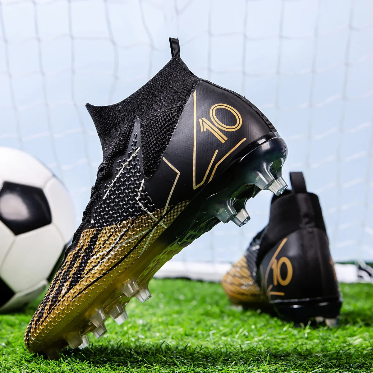 New summer anti-skid and wear-resistant long stud football shoes for men and women, for outdoor training