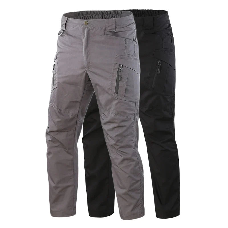 Summer Military Tactical Cargo Pants Casual Trousers Men Wear-resisting Multi-Pockets 1/2Pcs Outdoor Hiking Work Trousers Men