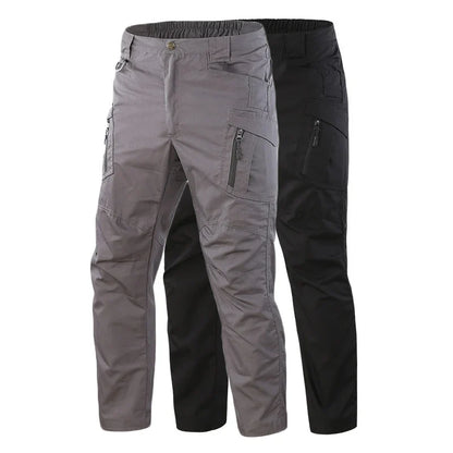 Summer Military Tactical Cargo Pants Casual Trousers Men Wear-resisting Multi-Pockets 1/2Pcs Outdoor Hiking Work Trousers Men