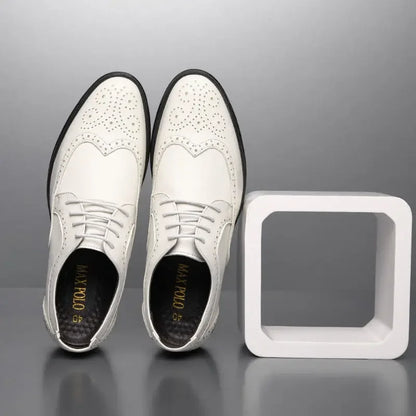 Social Shoe Male Breathable In Summer Official New Pointed Toe Men's Formal Shoes Cheap Liquidation Gentleman Legitimate Leather