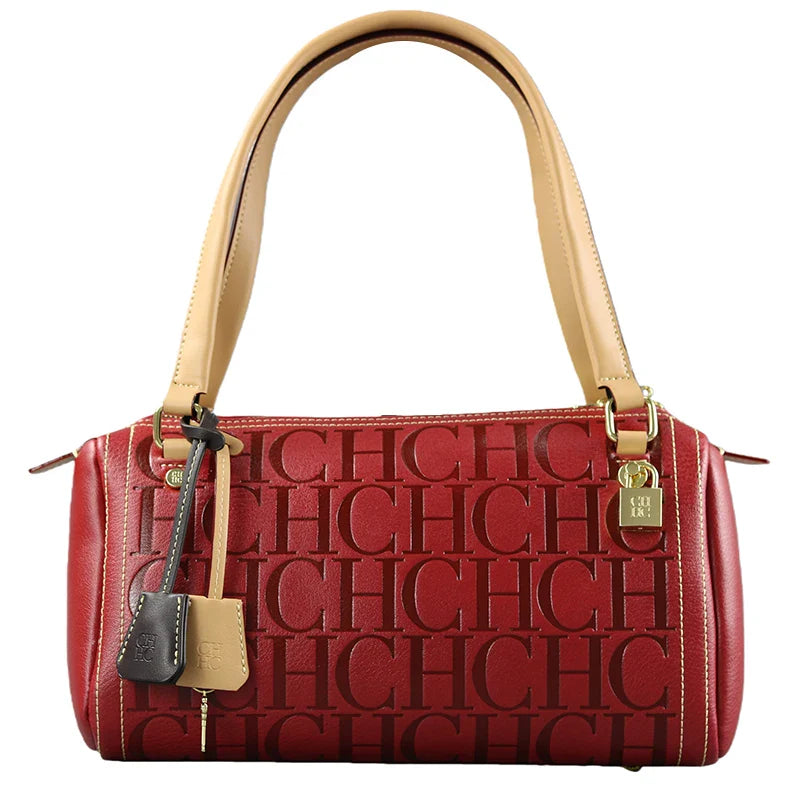 Bolsa Bucket Feminina CH Niche Brand Novo Design de Letras com Grande Capacidade 2025 Nova Bolsa Clássica Feminina