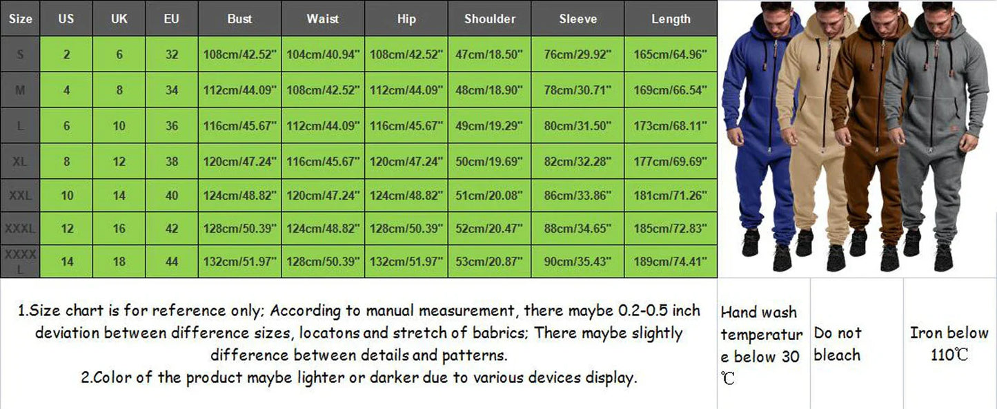 New Custom 3D Full Design Jumpsuit Pajamas Long-sleeved sports pants solid color splicing casual sweater men's zipper hoodie