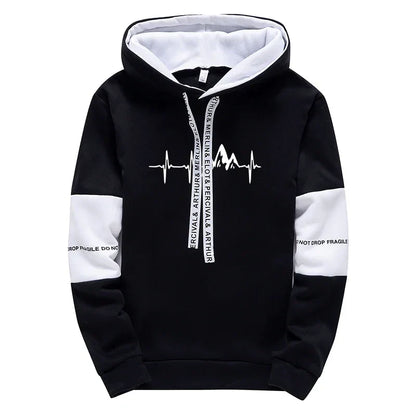 2024 Mens Tracksuit Casual Classic Hooded Sweatshirt Jogging Clothing High Quality Simplicity Versatile Printing Tops Pants Suit
