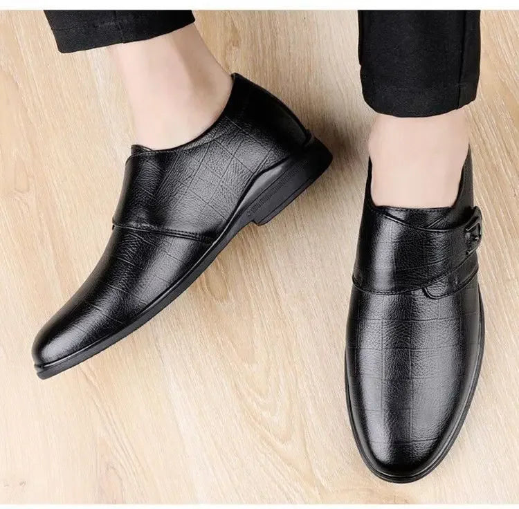 Round Toe High Quality Fashion Spring Autumn Men's Formal Shoes Luxury Designer Cheap Liquidation 2025 Style 39 Social Shoe Male