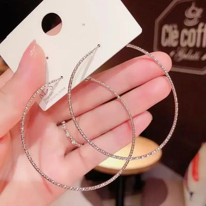 2022 New Trend Simulation Pearl Long Earrings Women's Flower Rhinestone Wedding Pendant Earrings Fashion Korean Jewelry Earrings