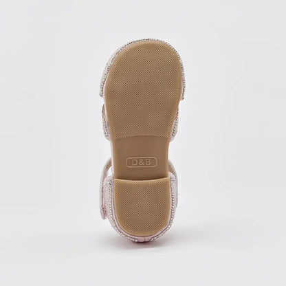 Baby Girls Diamond Sandals Summer Cute Soft Sole Flat Breathable Shoes Princess Crystal Shoes Party Outdoor DB2252107