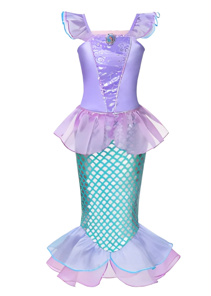 Cinderella Anna Elsa Costume Children Princess Dress for Girls Kids Cosplay Snow White Christmas Carnival Party Disguise Outfit