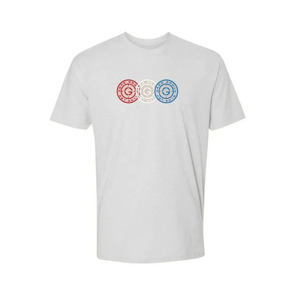 Summer Men's Letter Printed Round Neck Short Sleeved Pure Cotton Sweat Absorbing Gym Fitness Loose T-shirt Plus Size Top