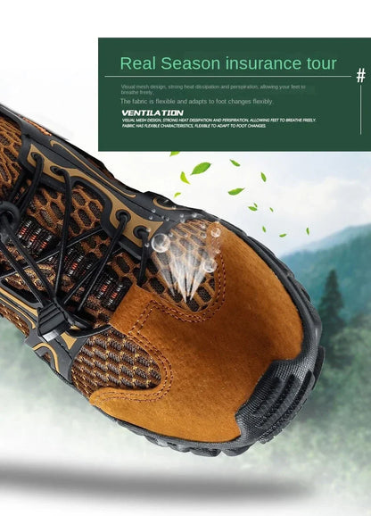 Wear-resistant Shoes for Men Hiking Shoes Jogging Trekking Sneakers Fast Zapatos Outdoor Hombre Invierno Outdoor Anti-slip