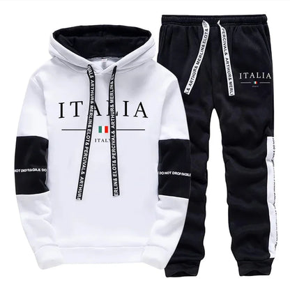 Hot Sales Mens Tracksuit Printing Casual Sweatshirts Sportswear Outdoors Sports Jogging Mens Clothing Single Piece Hoodie Pants