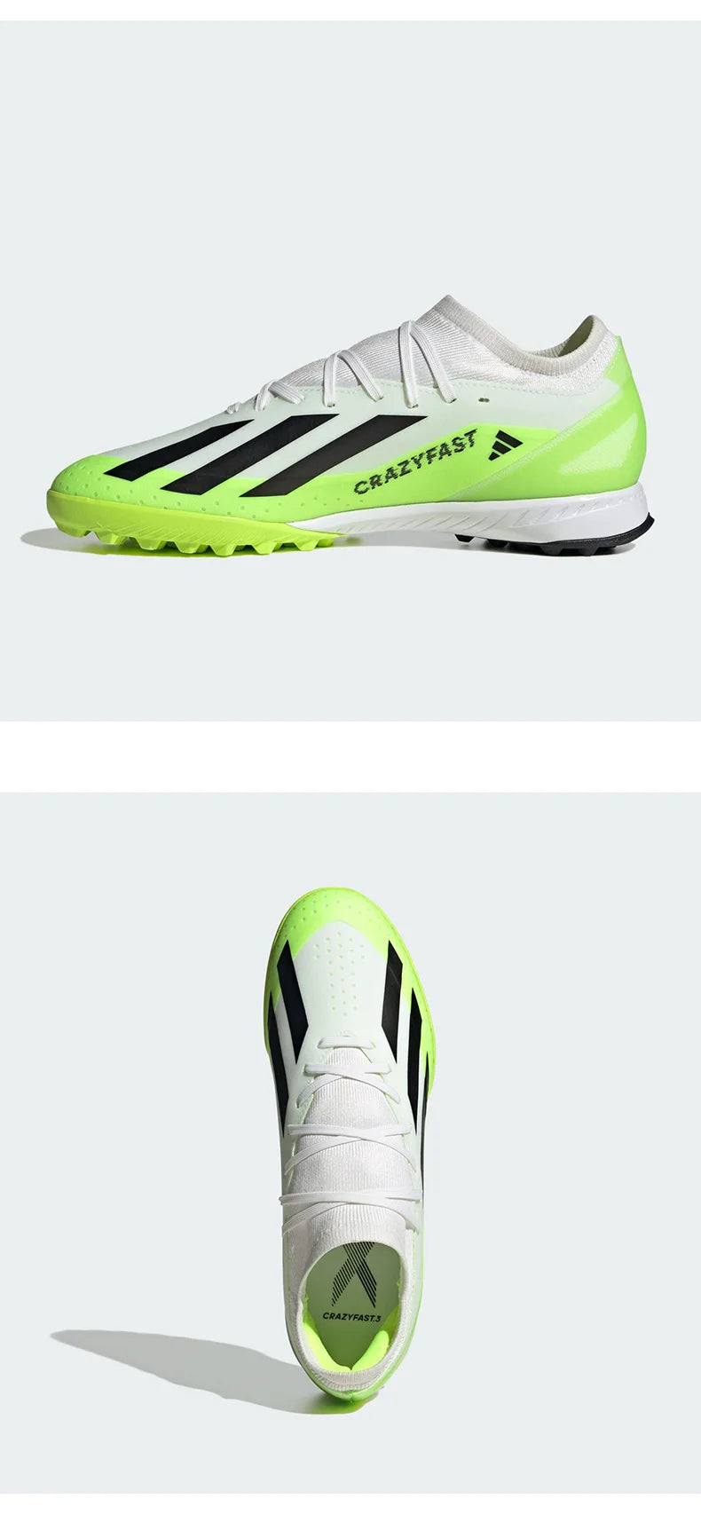 Genuine X CRAZYFAST.3 TF Unisex Soccer Shoes ID9337