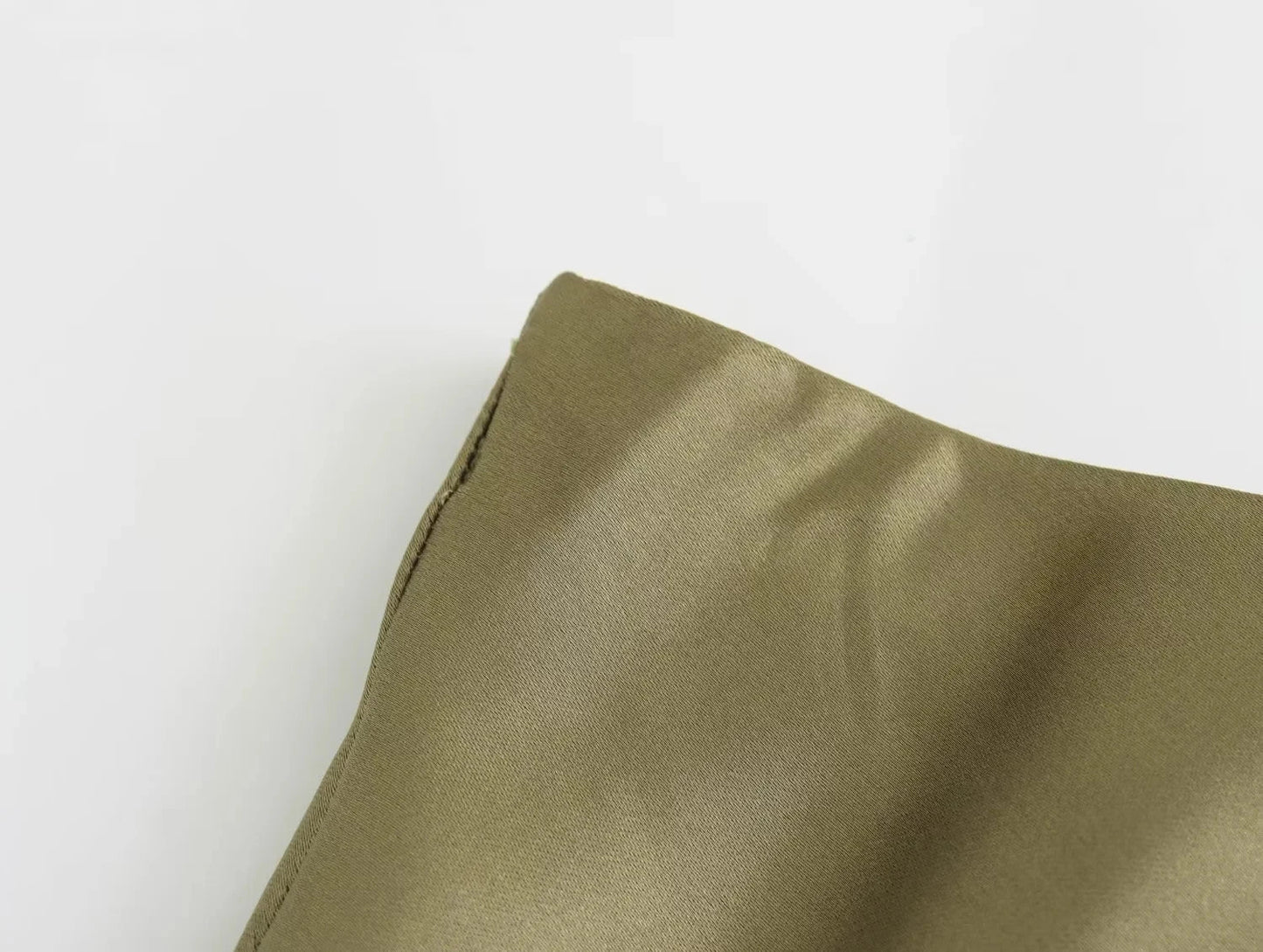2024 Y2K Casual Women Long Skirt Spring Elastic High Waisted A-Line Casual Female Satin Skirts High Street Lady Skirts