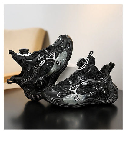 Children‘s Basketball Shoes Non-slip Waterproof Basketball Training Sneakers Boys Girls Cushioned Athletic Shoes Running Shoes