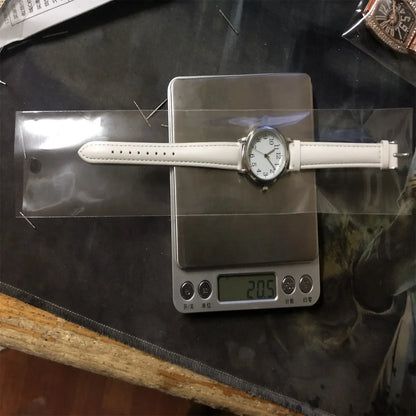 Women Quartz Fine Watch Easy To Read Arabic Numerals Simple-Dial