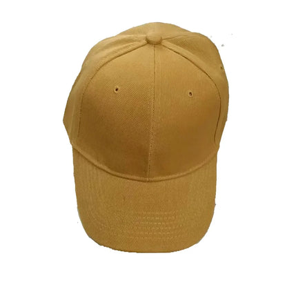 Solid Unisex Baseball Cap 6 Panel Men Caps Daily Womens Summer Hat Curved Brim Adjustable Red White Purple Grey Black