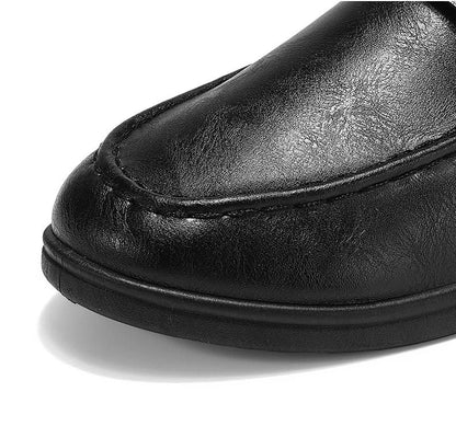 New fashionable and breathable men's loafers versatile and low top casual single shoes