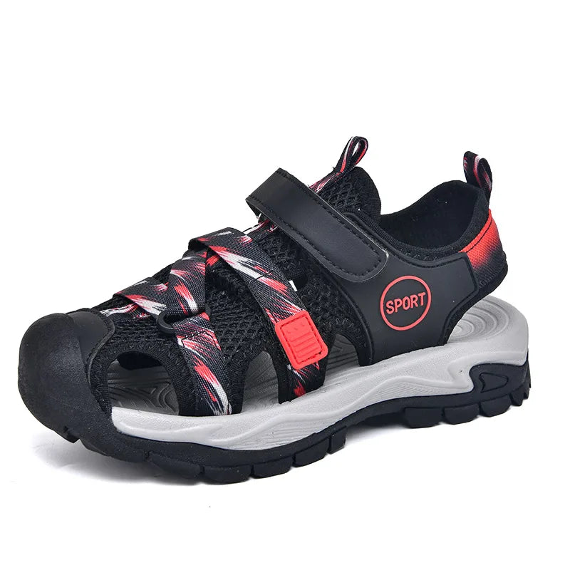 Fashion Boys Sandals Children Summer Shoes Sneaker Non-slip Closed Toe Water Shoes Outdoor Walkingsports Sandal for Boy Shoes