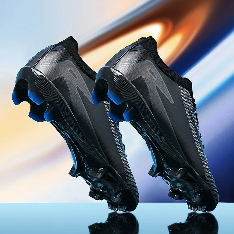 New High-Top Soccer Shoes Professional Training Football Boots TF/FG Non-Slip Soccer Sneakers Outdoor Grass Soccer Shoes