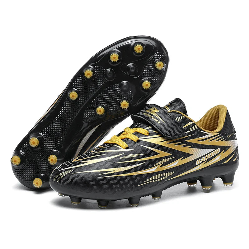 New Kid Professional Football Boots Soccer Shoes Match Boys Sports Shoes Comfortable Sneakers Match Outdoor Non-Slip Unisex