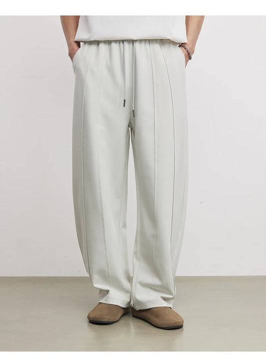 Fashion American Casual Sweatpants Men Spring And Autumn 2026 New Air Layer Scimitar Pants Loose Sports Pants