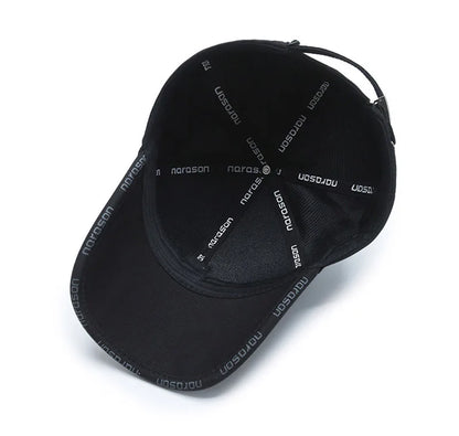Men Fashion Wild Sunshade Sun Protection Black Baseball Cap For Winter Women Sport Cotton Warm Hats Male Kpop Bone Unisex C35