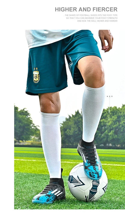 2024 Advanced Football Boots Ergonomic Design Football Shoes Durable Casual Wholesale Comfortable Fit Five Person Sports Shoes