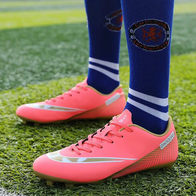 Men's Soccer Shoes Professional Society Football Boot Sports Turf Training Soccer Shoes Outdoor Grass Football Shoes for Men