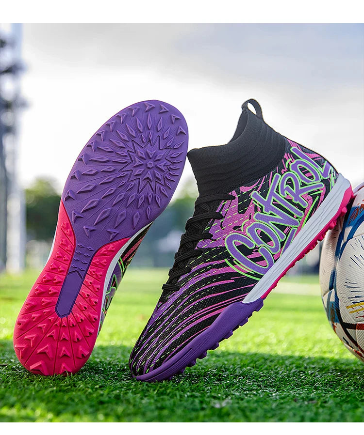 Men Soccer Shoes Society Original Football Shoes Sneaker Children Sports Casual Outdoor Unisex Grass Boy Football Field Boots