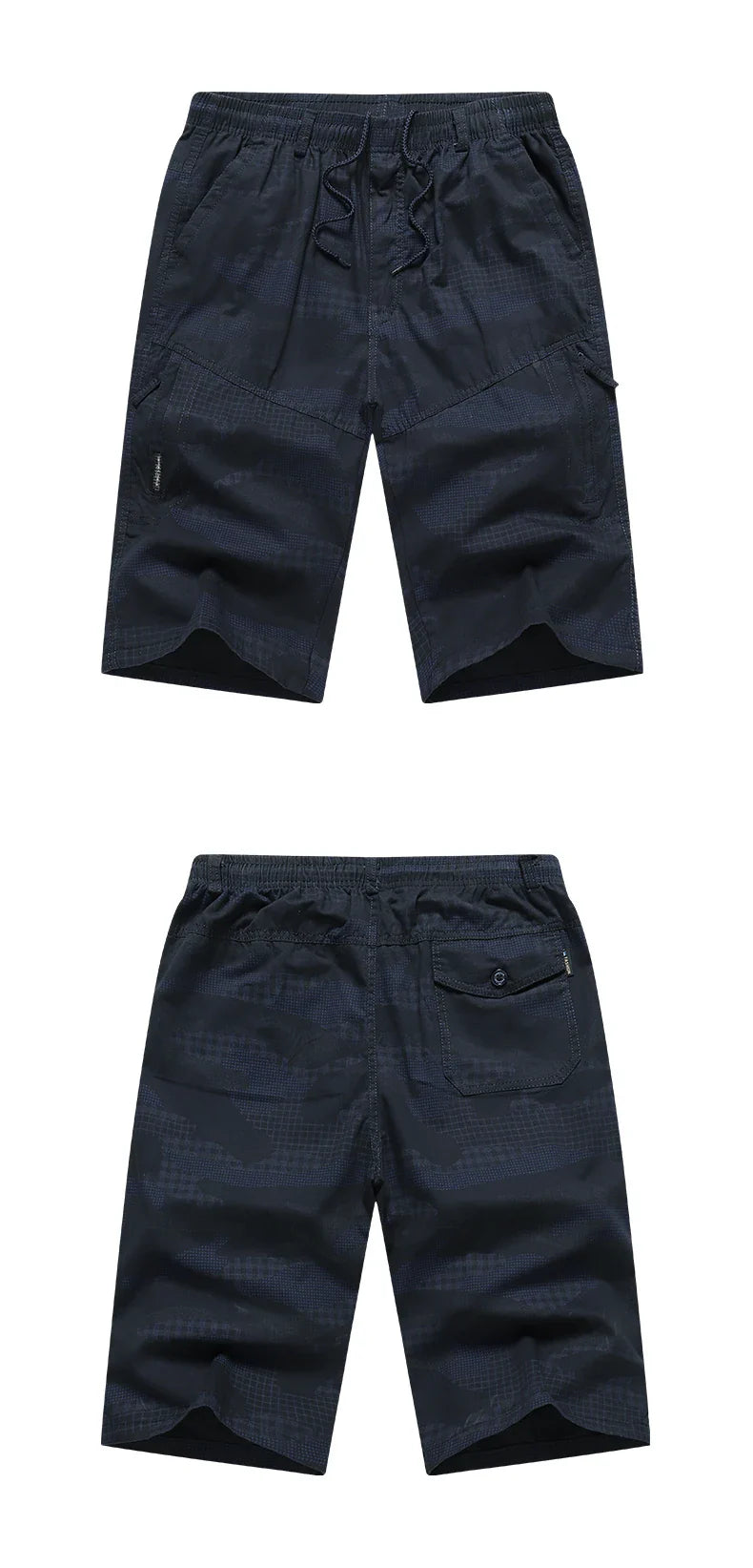 Big Size Men's Sports Casual Shorts Fashion Loose Straight Cargo Shorts Cotton Comfortable Beach Running Short Pants