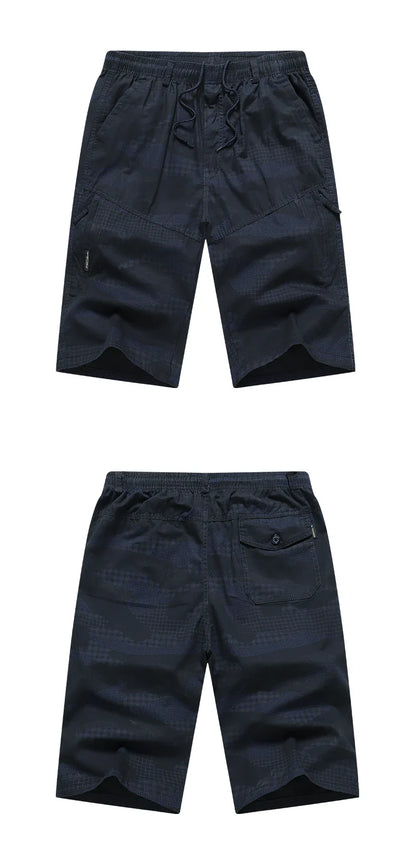 Big Size Men's Sports Casual Shorts Fashion Loose Straight Cargo Shorts Cotton Comfortable Beach Running Short Pants