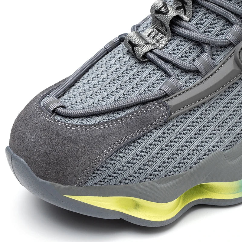 Men Work Safety Shoes Anti-puncture Working Sneakers Male Indestructible Work Shoes Steel Toe Lightweight Men Shoes Safety Boots