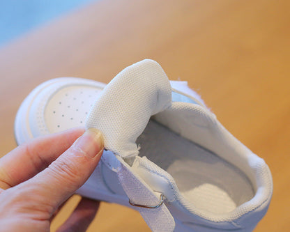 Children's Casual Sneakers 2024 New Comfortable Single Shoes Baby Boys Girls Toddler Small White Shoes Tenis Sports Board Shoes