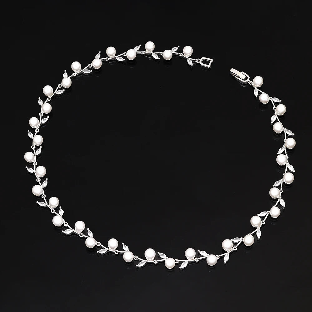 Trendy 4PCS Nigeria Wedding Jewelry Sets For Women UAE African Cubic Zircon Jewelry Set Bridal Accessories